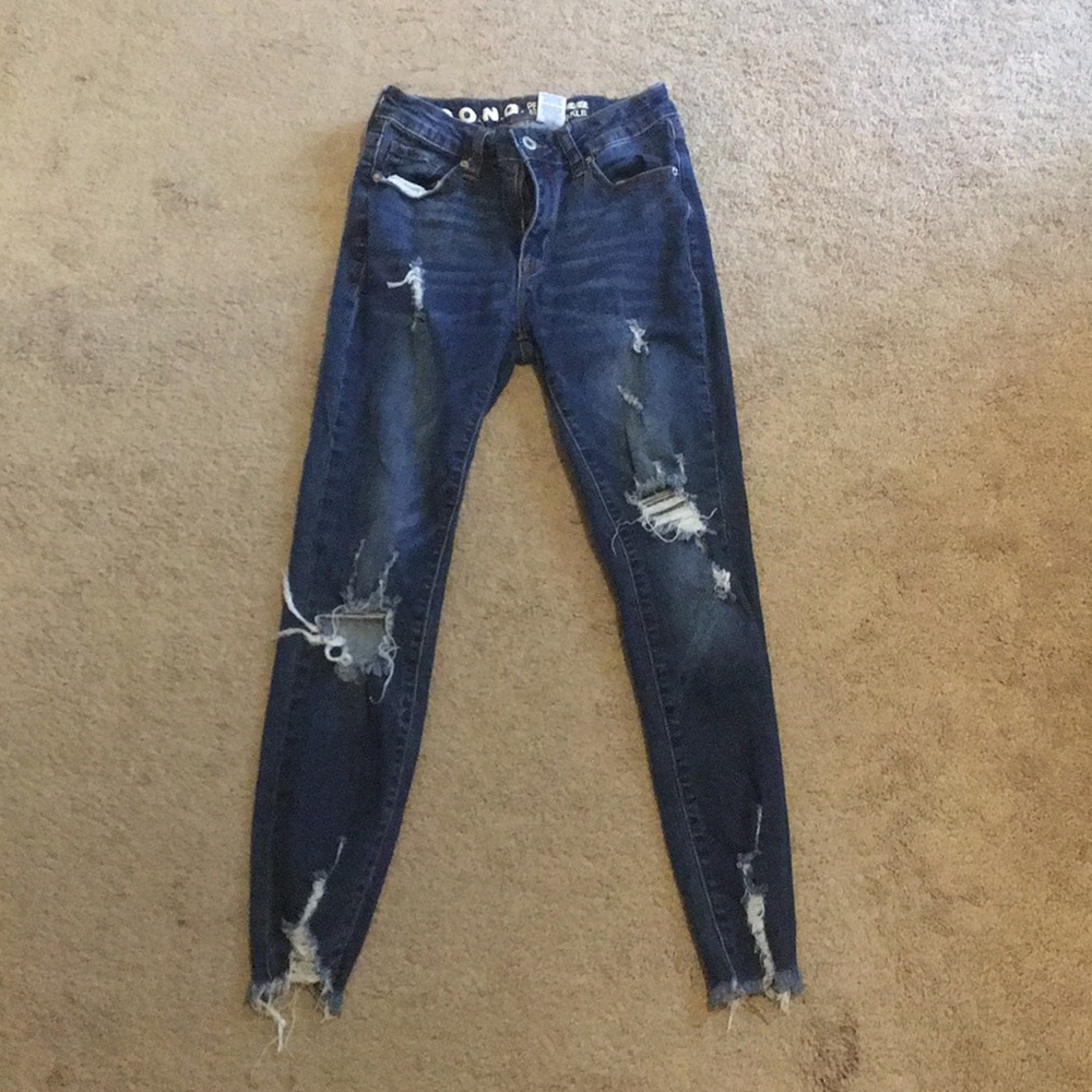 mid rise skinny jeans